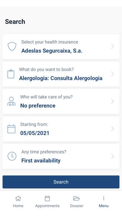 Tecma Salud Captura de pantalla de la aplicación #1