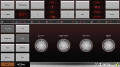 2XB303 Bass Sequencer EDM-303 App screenshot #4
