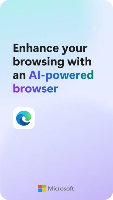 Microsoft Edge: AI Browser Schermata dell'app #1