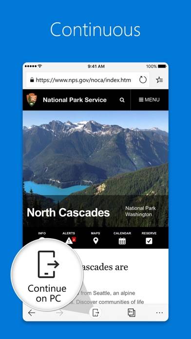 Microsoft Edge: AI Browser Capture d'écran de l'application #2