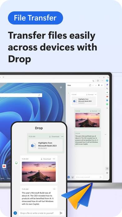 Microsoft Edge: Browser AI Schermata dell'app