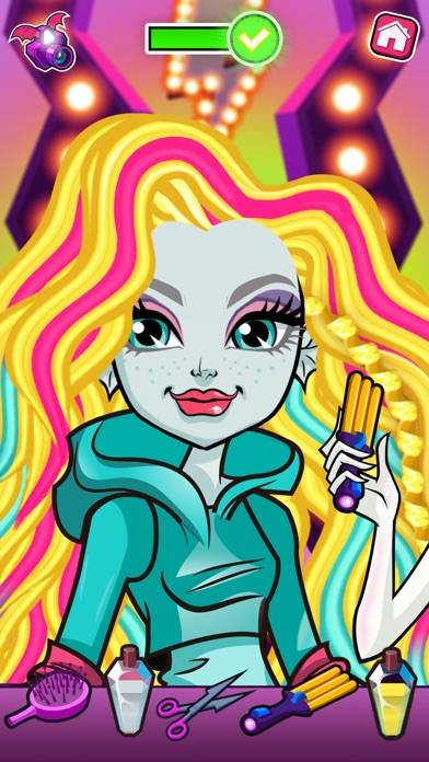 Monster High™ Beauty Salon Скриншот приложения #1