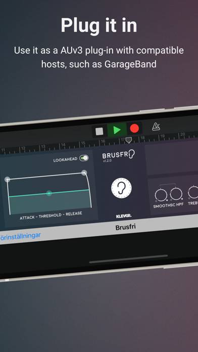 Brusfri App-Screenshot #2