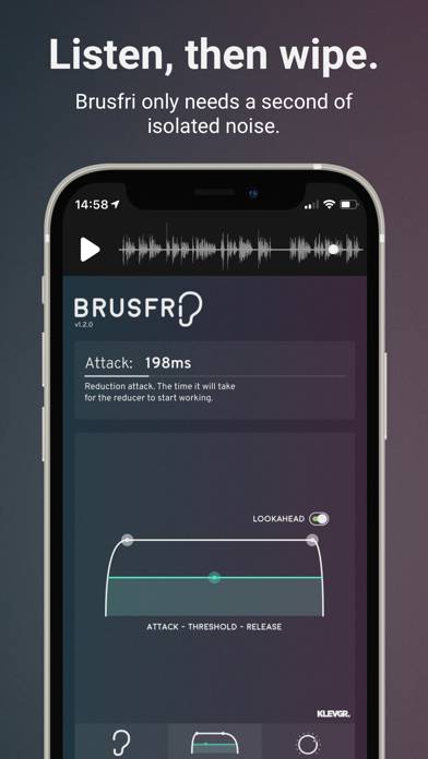 Brusfri App-Screenshot #3