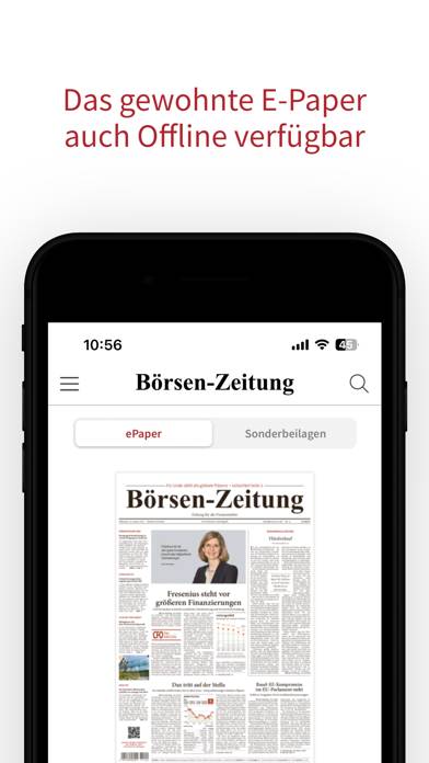 Börsen-Zeitung App screenshot #4