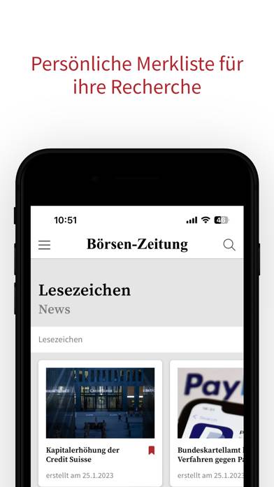 Börsen-Zeitung App screenshot #5