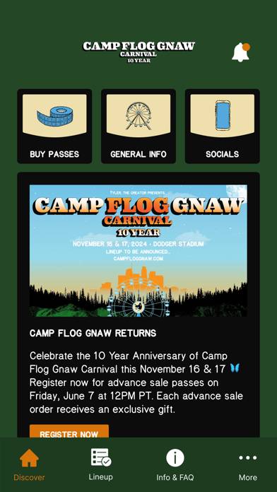 Camp Flog Gnaw Carnival screenshot