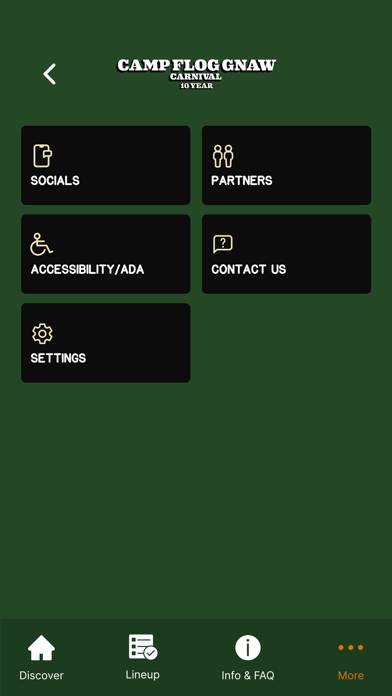 Camp Flog Gnaw Carnival App screenshot