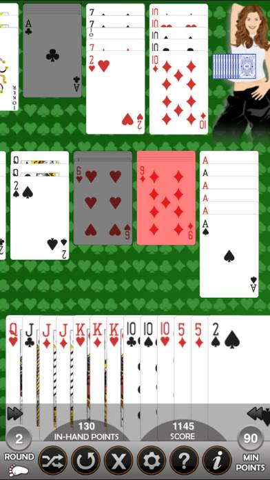 Hand and Foot Card Game App screenshot #2