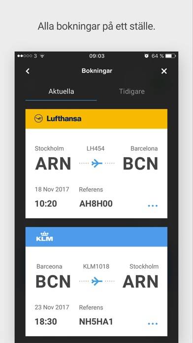 Chatflights Travel Concierge App skärmdump #2