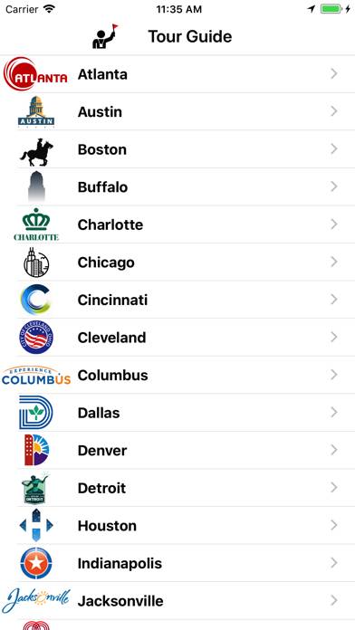 Tour Guide: USA App screenshot #1