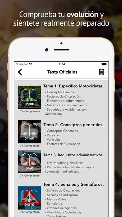 Licencia de Motos App screenshot #4