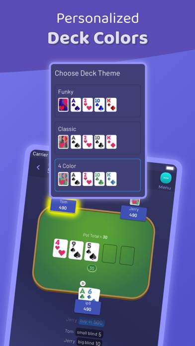 Chips of Fury: Private Poker App skärmdump #6