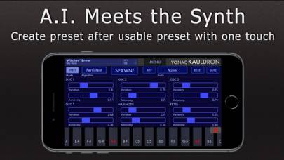 Kauldron Synthesizer Captura de pantalla de la aplicación #2