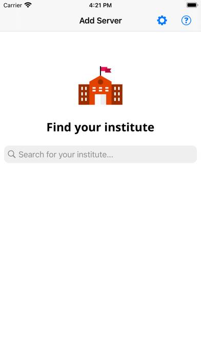 EduVPN client App-Screenshot
