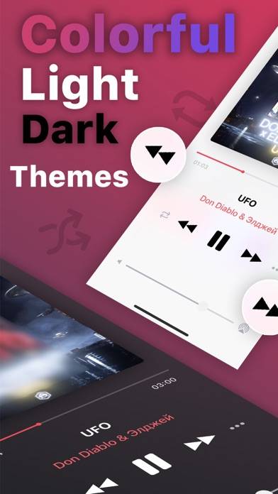Melodista Music Offline Player App skärmdump #1