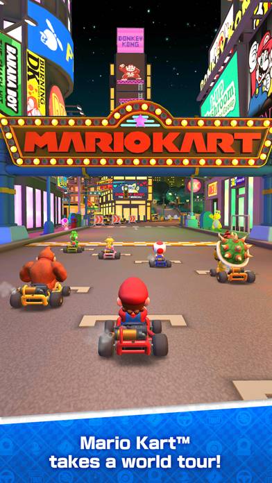 Téléchargement de l'application Mario Kart Tour
