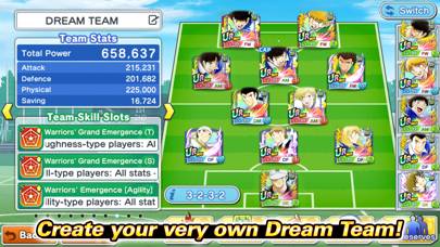 Captain Tsubasa: Dream Team Captura de pantalla de la aplicación #5