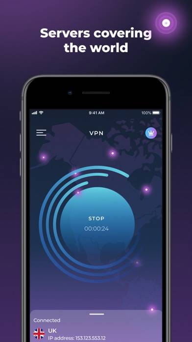 Yuix Privacy Proxy & VPN App screenshot #2