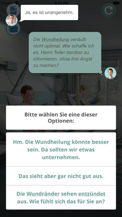 Ein Tag Deutsch in der Pflege App screenshot #1