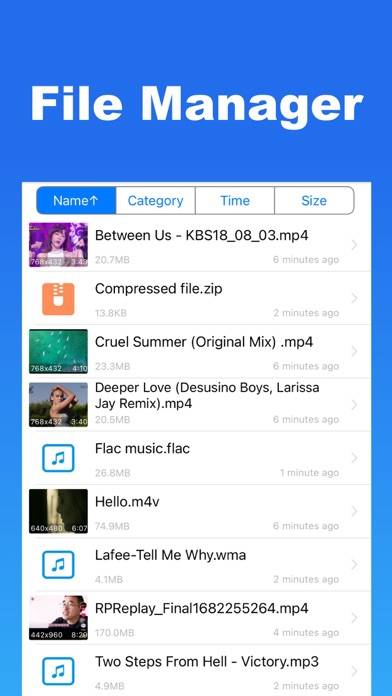 Video, MP3 Mov konvertieren App-Screenshot