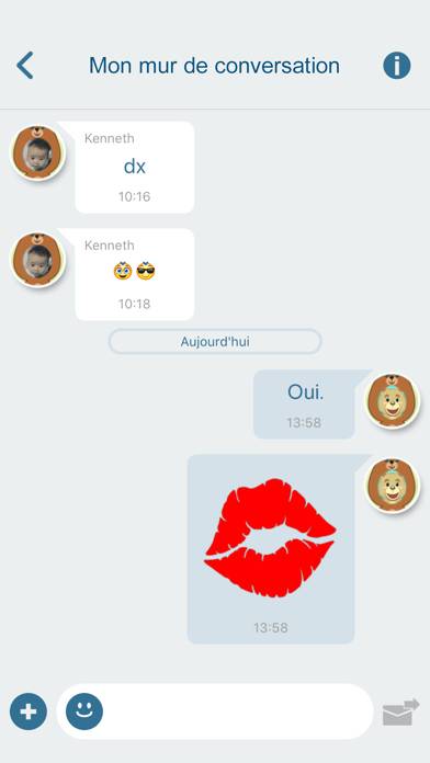 KidiConnect (pour les parents) Capture d'écran de l'application