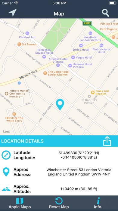 Find My Location details App screenshot #2