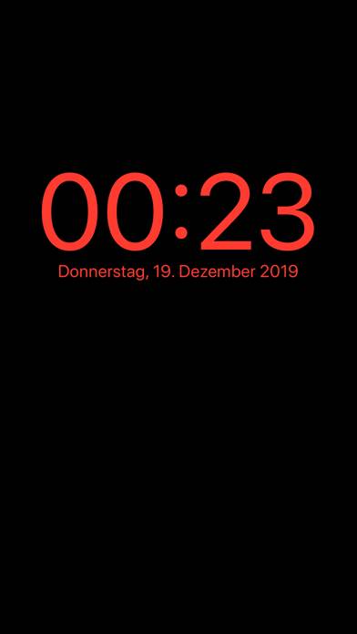 Time Display Bildschirmfoto