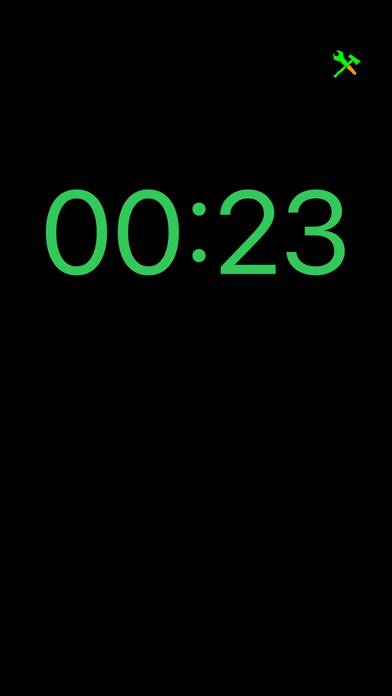 Time Display App-Screenshot
