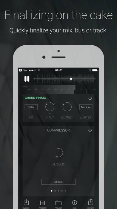 Grand Finale App screenshot #1