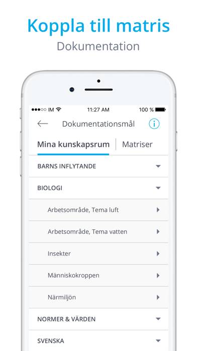 InfoMentor Personal App skärmdump