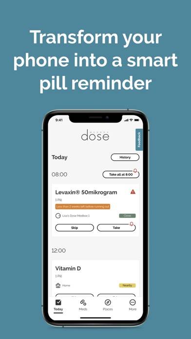 Dose Medbox App screenshot #1