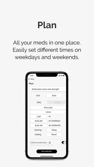 Dose Medbox App screenshot #2