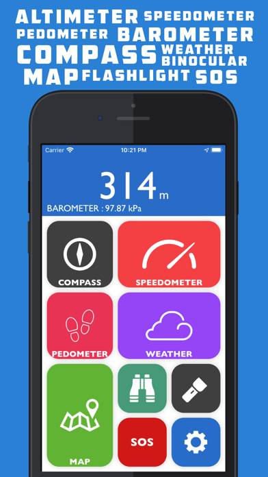 My Altitude: GPS Altimeter Schermata dell'app #1