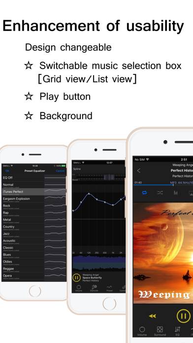 MyuRa HiRes Audio Player App-Screenshot #3