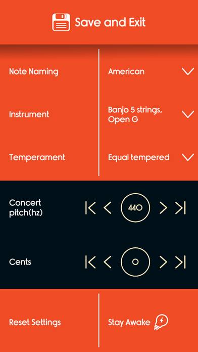 Master Banjo Tuner Captura de pantalla de la aplicación