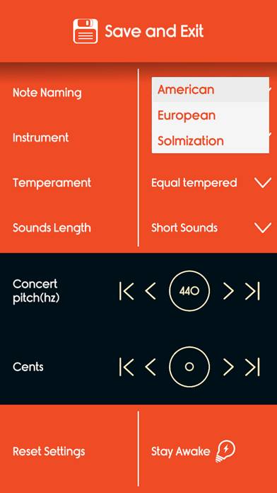 Master Doublebass Tuner Capture d'écran de l'application