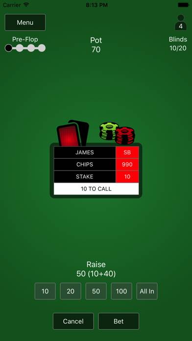 Virtual Chips game screenshot