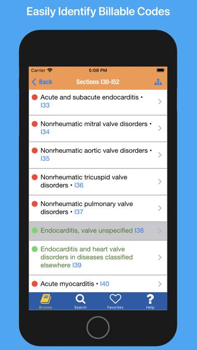 Ascriva ICD-10-CM App screenshot