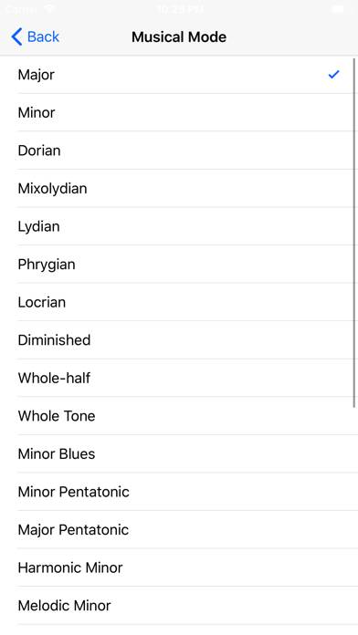 GridInstrument Capture d'écran de l'application