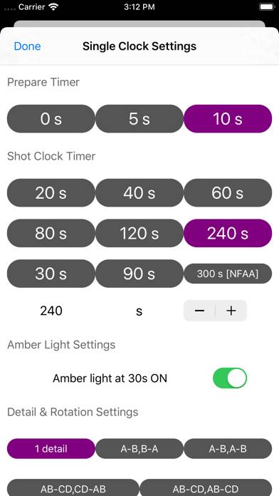 Archery Clock App-Screenshot #2