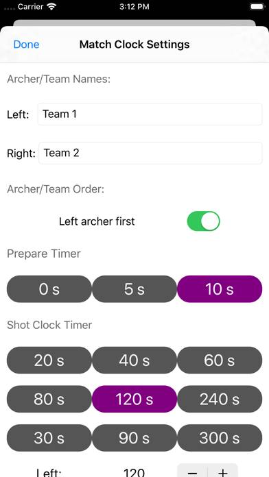 Archery Clock App-Screenshot #4