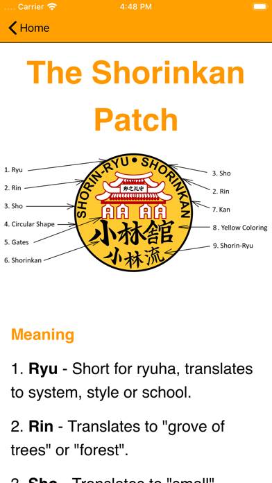 Shorin-Ryu Shorinkan Pro App screenshot #5