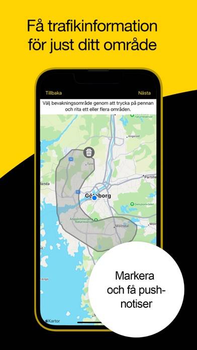 Trafiken.nu Göteborg App skärmdump #3