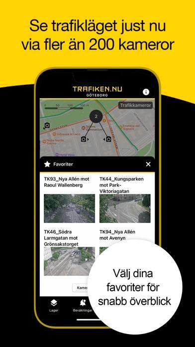 Trafiken.nu Göteborg App skärmdump #4
