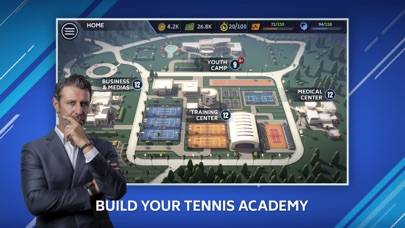 Tennis Manager Mobile Capture d'écran de l'application #1