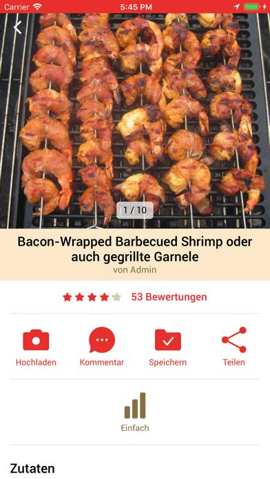 Grillrezepte 2 App-Screenshot