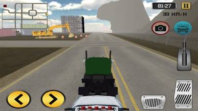 Highway Police Truck Driving Captura de pantalla de la aplicación #1