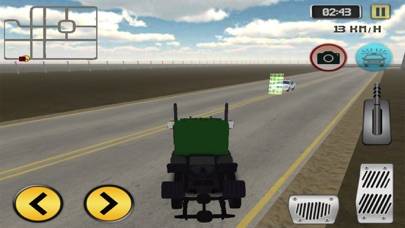Highway Police Truck Driving Captura de pantalla de la aplicación #4
