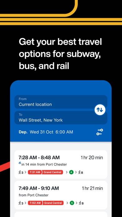 The Official MTA App App screenshot